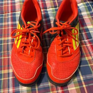 adidas Red and Yellow Men's Athletic Shoes